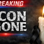 ICON GONE: 70’s Creator Dead at 96… A lit candle beside a black ribbon with the text 'BREAKING ICON GONE'