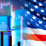 Oil Execs WARNING: The Pain Isn’t Temporary… Oil barrels, American flag, and financial graphs.