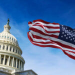 Washington HALTS Taiwan Arms Deal — Iran FIRST! U.S. Capitol building with waving American flag.