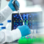 Gene Switch FOUND: Could Nerve Regrowth Be Next? Scientist conducting a DNA test in a laboratory.
