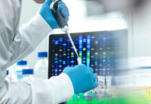 Gene Switch FOUND: Could Nerve Regrowth Be Next? Scientist conducting a DNA test in a laboratory.