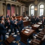 Capitol CHAOS Erupts Over New Maps… Members of Congress engaged in a physical altercation during a session