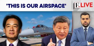 China Patrols Around Taiwan, Calls it 'Chinese Airspace' | Firstpost Live