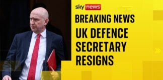 Defence secretary John Healey resigns over spending plan