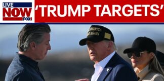 Newsom claims Trump directed DOJ to investigate him & his wife