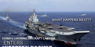 China’s Liaoning Aircraft Carrier Enters Western Pacific in Massive Combat Exercise