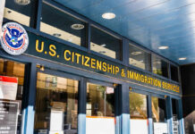 CNN Panel Goes Off the Rails US Citizenship and Immigration Services building entrance